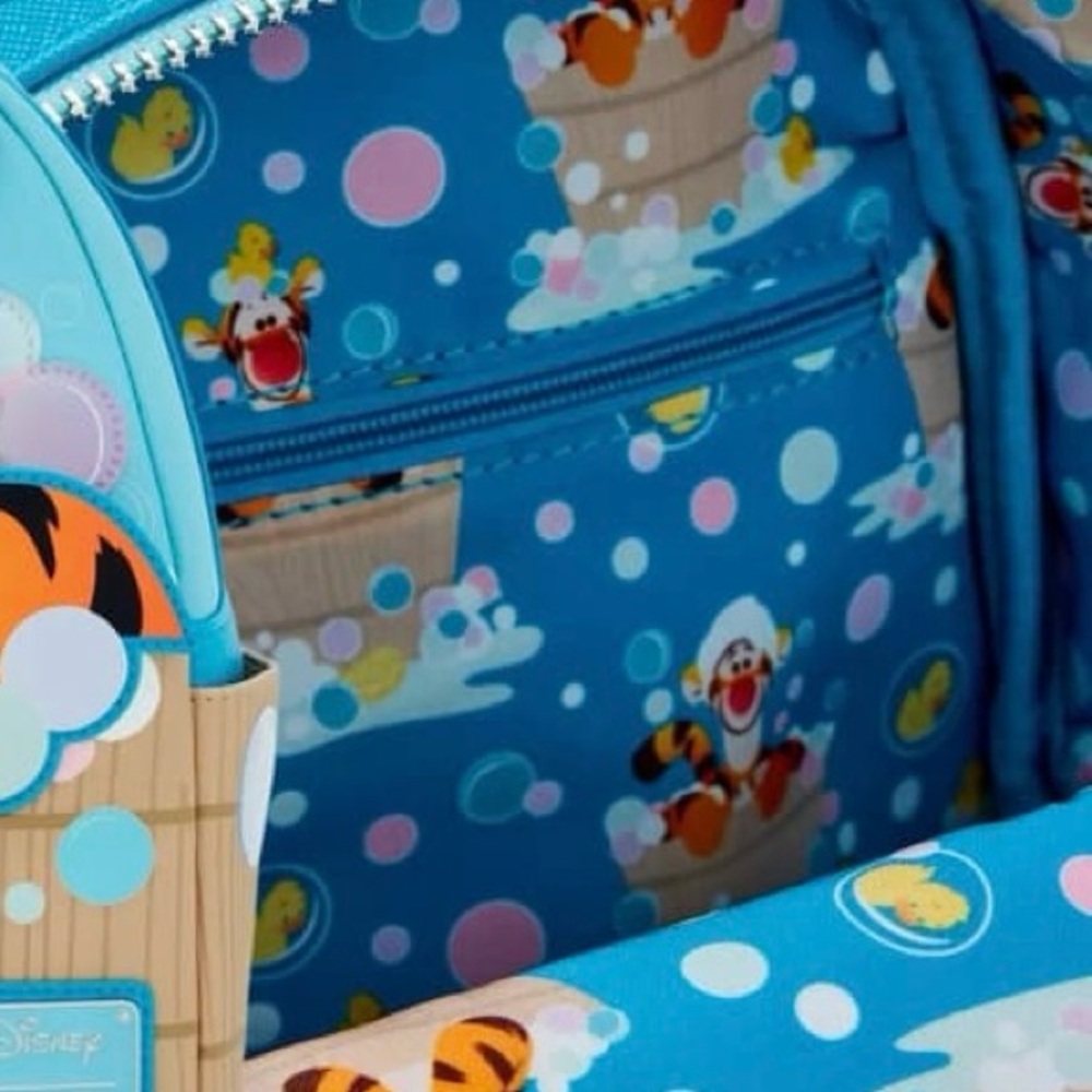 Loungefly Disney Tigger Bubble bath mini Backpack - Picture 4 of 5